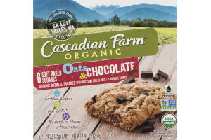 Cascadian Farm Organic Soft Baked Squares Oats & Chocolate