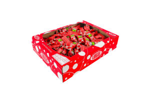 Цукерки глазуровані кондитерською глазур'ю з желейно-збивним корпусом зі смаком вишневого чізкейку Flaimix Lukas кг