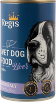 Корм д/дорослих собак з печінкою 1240г ж/б Регіс