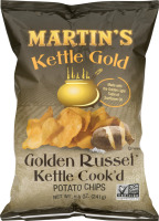 Martin's Kettle Gold Potato Chips Golden Russet Kettle Cook'd