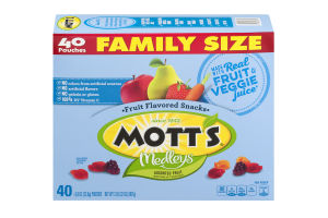Mott's Medleys Fruit Flavored Snacks Assorted Fruit - 40 CT