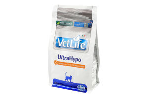 Корм д/котів Vet Life UltraHypo при харчовій алергії сухий 400г Farmina