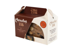 Хлеб нарезной подовый без хлебопекарных дрожжей Праздничный Riga Хліб к/у 200г