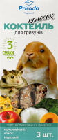 Корм-лакомство для грызунов Коктейль Мультивитамин-кокос-медовый Колосок Природа к/у 90г