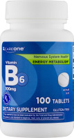 CareOne Vitamin B6 100mg Tablets - 100 CT