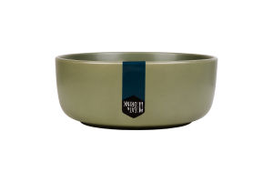 Миска Eat&Drink оливкова 15см