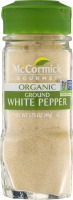 McCormick Gourmet Organic Ground White Pepper