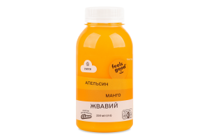 Смузі Feels good з апельсиновим соком та манго