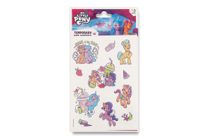 Набір татуювань тимчасових My Little Pony 44шт DoDo