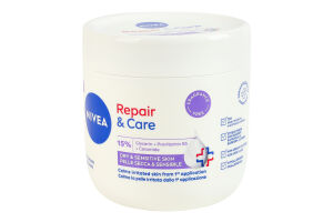 Крем универсальный для сухой и чувствительной кожи Восстановление и уход Nivea 400мл