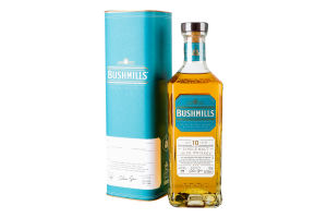 Виски 0.7л 40% 10 лет Single Malt Bushmills тубус