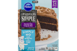 Pillsbury Purely Simple Chocolate Cake & Cupcake Mix