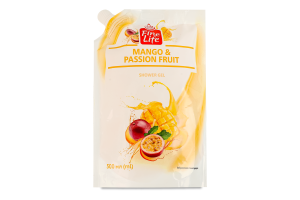 Гель для душа Манго-маракуйя Fine Life 500мл