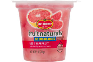 Del Monte Quality Fruit Naturals No Sugar Added Red Grapefruit