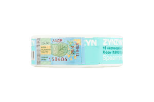 Подушечки нікотиновмісні 1.5мг ZYN Mini Spearmint 15х0.4г