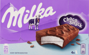 Бісквіт Milka з какао з молоч крем глазур мол шок