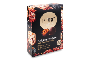 ЦукеркиPureChocolate Трюф мол шок крем нач печив