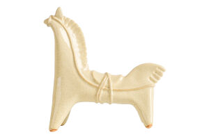Скульптура Сырный конёк белый Майстерня кераміки Горно 1шт