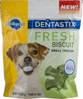 Pedigree DentaStix Fresh Biscuit Small/Medium Treats For Dogs