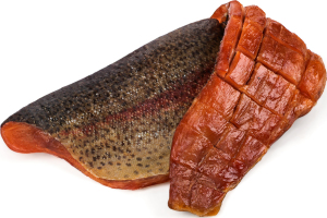 Юкола форелі холодного копчення