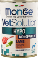 Монопротеїн для собак з ягням Vet Solution Monge з/б 400г