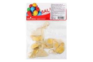 Набір кульок латексних з конфеті 5шт