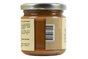 Паста горіхова без цукру Фундук з молочним шоколадом NOCO с/б 200г