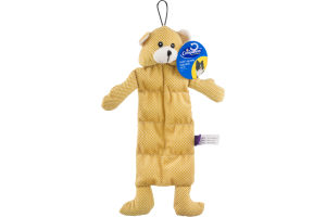 Companion Loofa Squeaky Mat Plush Dog Toy