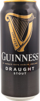Пиво 0.44л 4.2% темное пастеризованное Draught Guinness ж/б