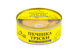 Печень трески натуральная стерилизованная Craft Fish ж/б 230г