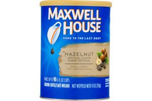 Maxwell House Ground Coffee Hazelnut