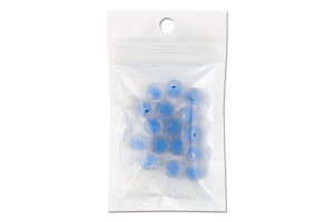 Намистини мат ореол 10мм M30 синій Ball-3GA002-D1
