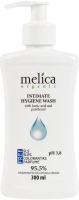Засіб для інтимної гігієни з молочною кислотою і пантенолом Melica organic 300мл