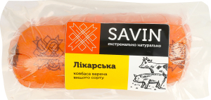 Колбаса вареная Докторская Savin Product в/с кг