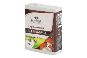 Сыр плавленый 35% с грибами Good Milk м/у 70г