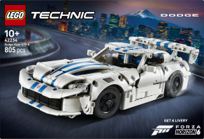 Конструктор для дітей від 10років №42234 Dodge Viper GTS-R Technic Lego 805ел