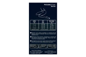 Колготки жіночі Mio Senso Piccadilly 60den 2 black