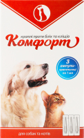 Краплі проти бліх та кліщів Комфорт 3*1мл Продукт