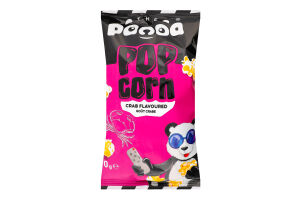 Попкорн з смаком крабів 70г Панда