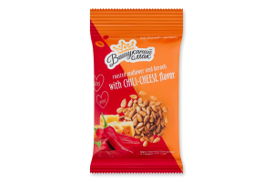 Ядро семян подсолнечника жареное со вкусом чили-сыр Вишуканий смак м/у 80г