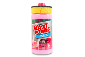 Засіб для миття посуду з ароматом жувальної гумки Maxi Power 1л