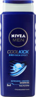 Гель для душа 3в1 Cool Kick Nivea Men 500мл