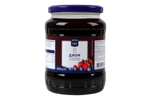 Джем из смеси ягод стерилизованный Лесные ягоды Metro Chef с/б 830г