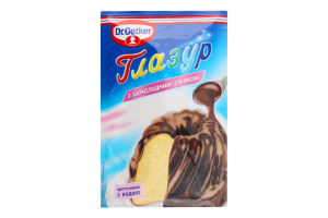 Глазур з шоколадним смаком Dr.Oetker м/у 100г