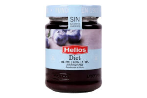 Джем из черники без сахара Helios с/б 280г