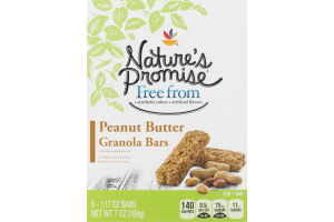 Nature's Promise Granola Bars Peanut Butter - 6 CT