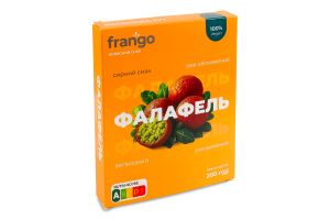 Фалафель заморожений смажений сирний смак Веганський Frango к/у 200г