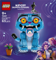 Конструктор для детей от 9лет №72537 Derby tiger and sussie bird KPop Demon Hunters Lego 825эл