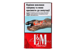 Сигарети з фільтром L&M First Cut Red 20шт