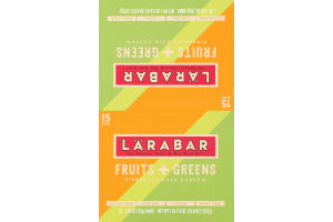 Larabar Fruits + Greens Pineapple Kale Cashew - 15 CT